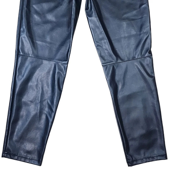 Fabletics Vegan Leather Ankle Leggings NWT - Picture 7 of 10